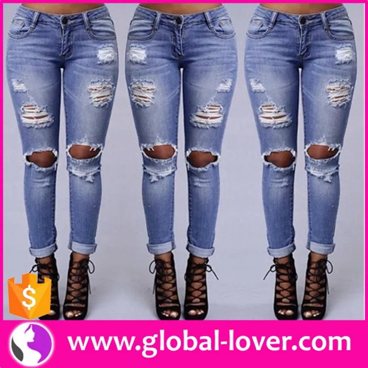 Sexy Serré Dames Chaude Jeans Pantalon Femmes Pantalon Serré Dame Sexe