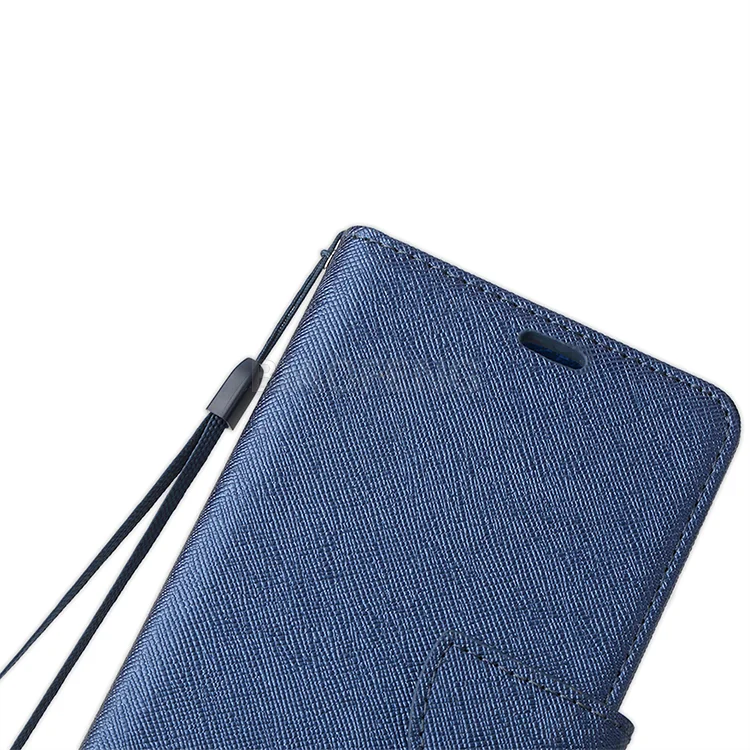 定制蓝光钱包手机保护套与名片夹翻盖皮革钱夹钱包为 vivo 5r