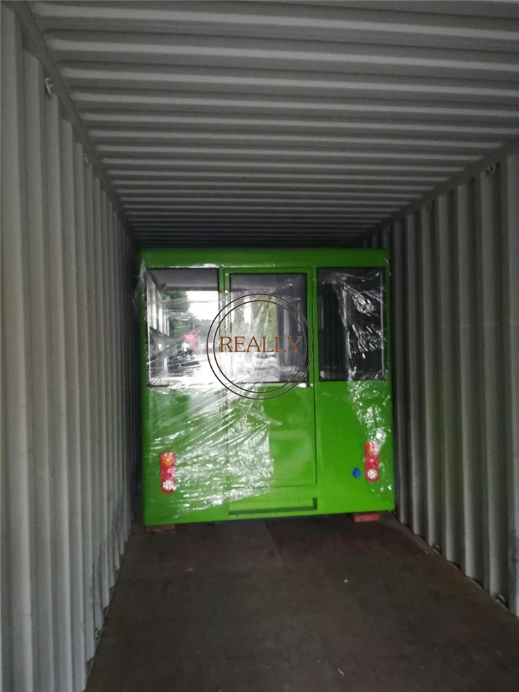 5m food truck electric/non electric food cart big snack vending trailer