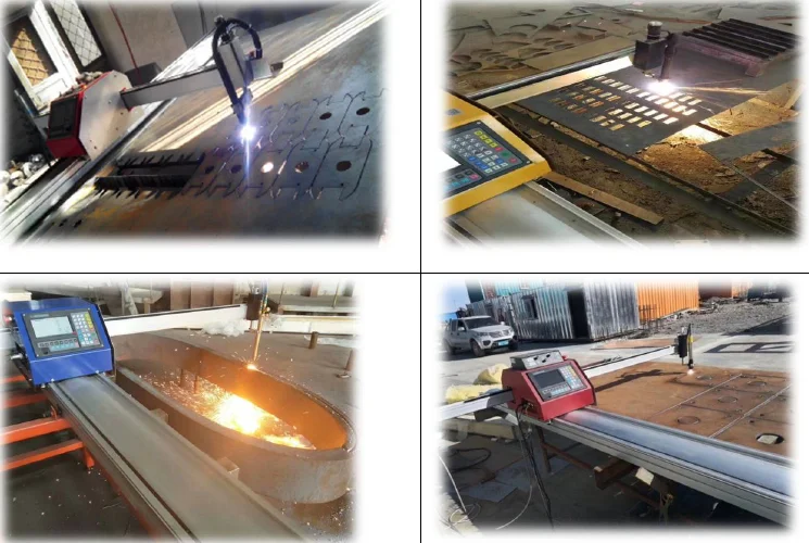 cnc portable plasma metal stainless steel plate cutting machine