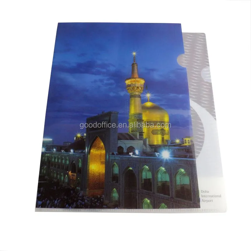 Advertising promotion PP file holder (5)