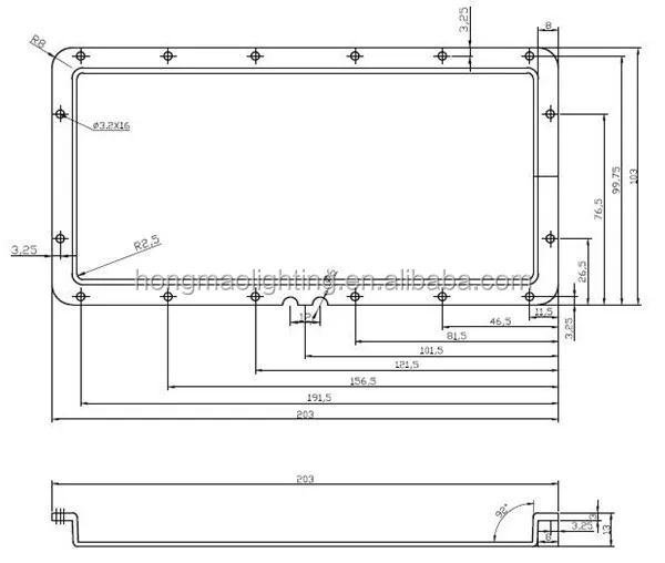 178 mm plastic epistar led street light lens 100w bridgelux cob led lens cover