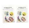 2017 magic PU leather case stickers