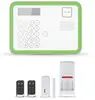 New design 16wireless zone and 8 wired zone GSM Alarm System GSM and PSTN Alarm System with APP
