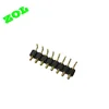 2.54 pitch 8 pins right angle pogo pin male H7.1