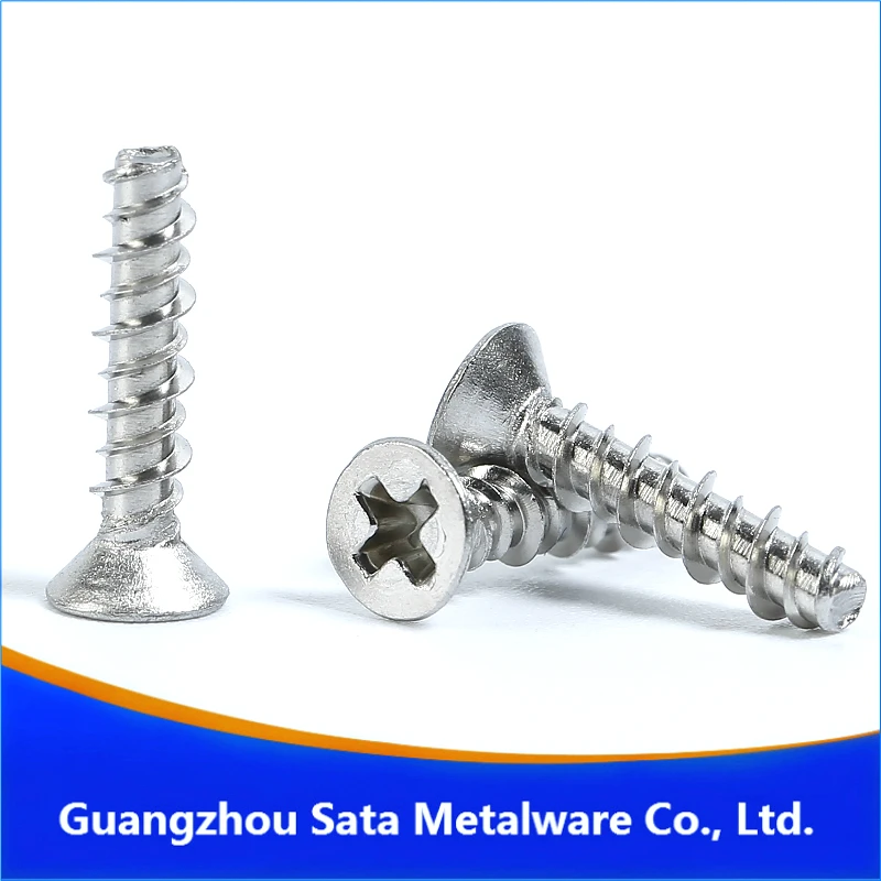 188 Stainless Steel Flat Head Thread Forming Screws For Brittle Plastic 424px1/2 96068a105
