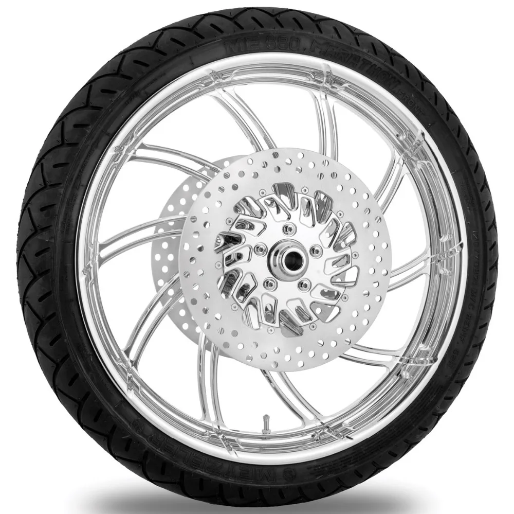 定制摩托车车轮和摩托车车轮组件