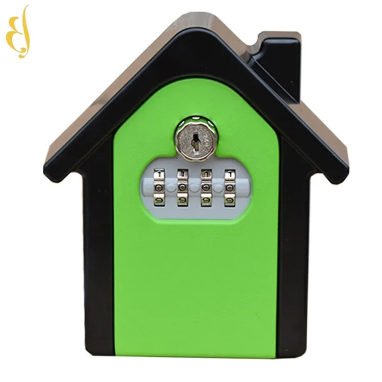 4 Digit Wall Mounted House Key Safe Storage Lock Box For Airbnb Outdoor