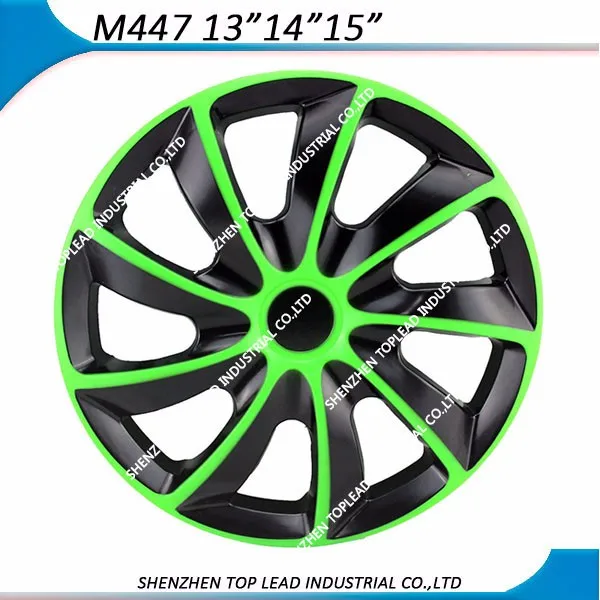 Two Color Painting Car Wheel Cover Abs/pp 13,14,15 Inch Hot Sell Hubcap