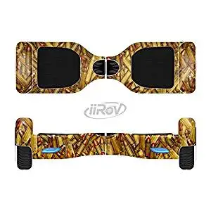 The Bullets Overlay Full-Body Wrap Skin Kit for the iiRov HoverBoards and other Scooter (HOVERBOARD NOT INCLUDED)