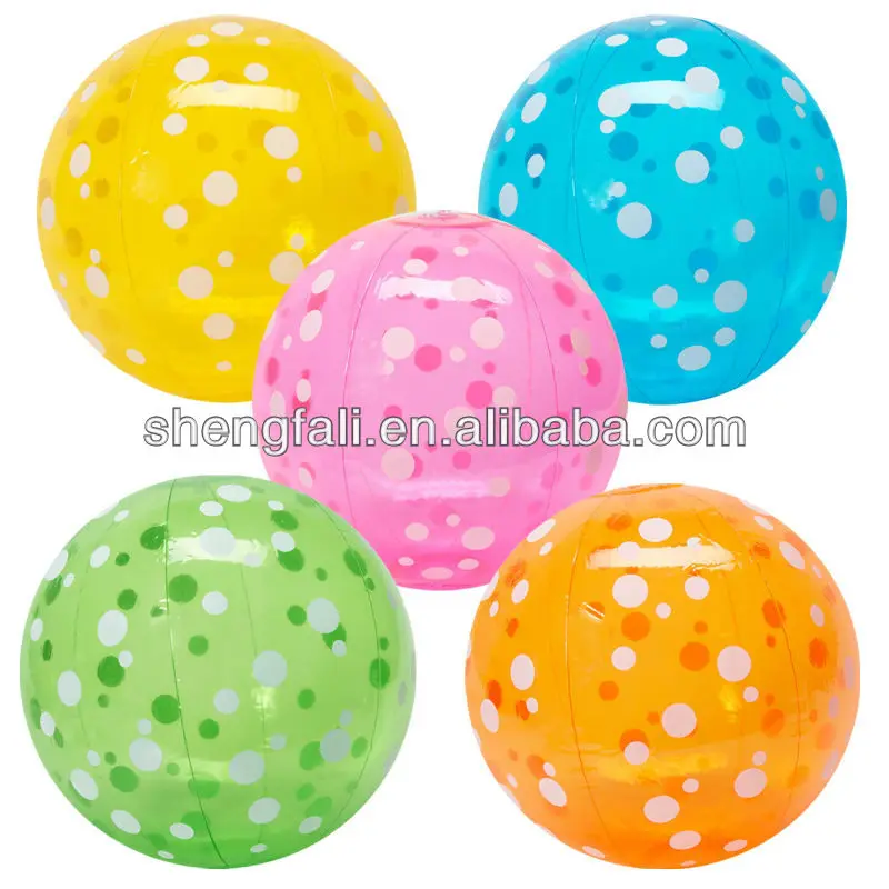 small inflatable balls