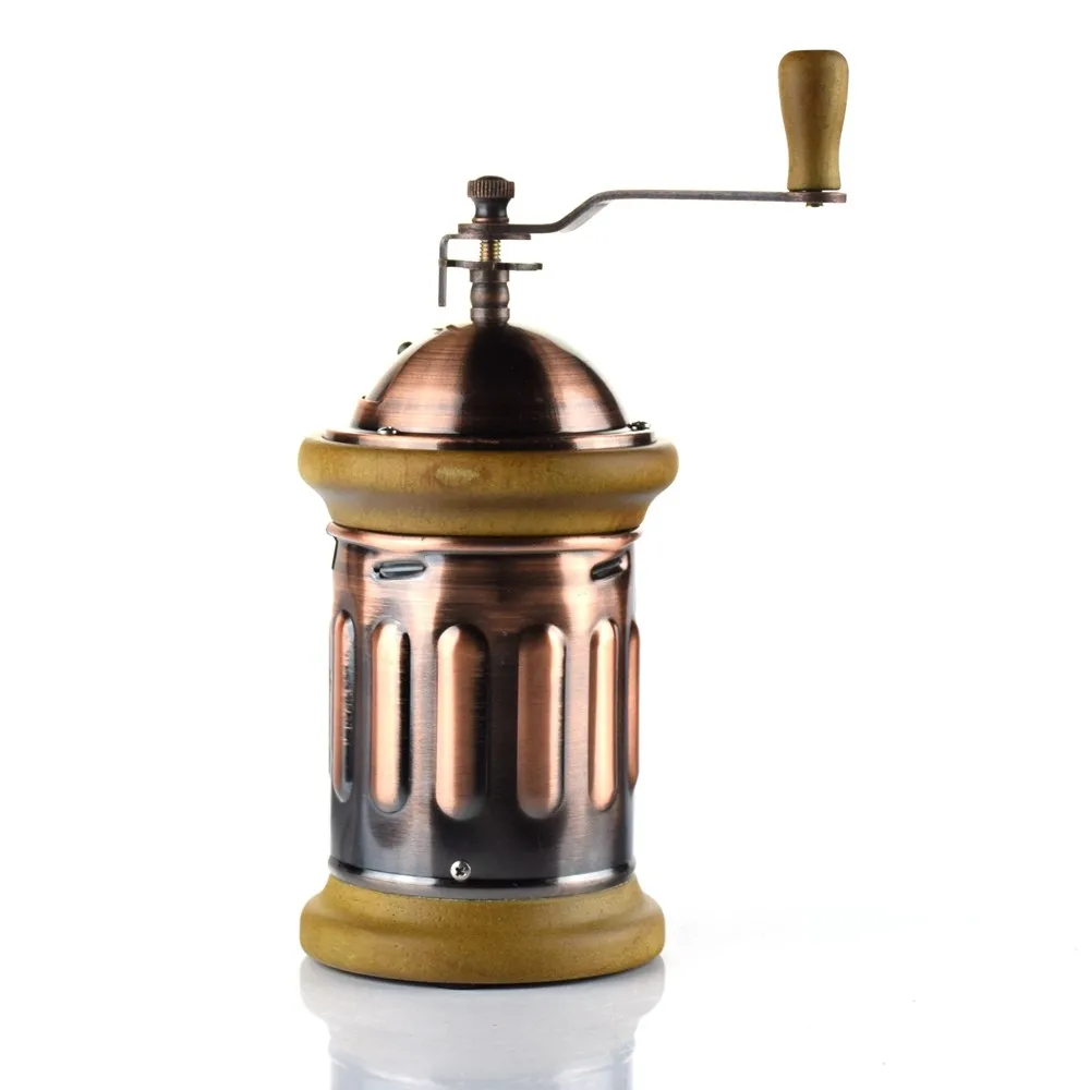 Manual Coffee Grinder Wooden Hand Coffee Machine European Copper Retro Style Decoration Bm143 Buy Manual Coffee Grinder Wooden Hand Coffee Machine European Copper Retro Style Decoration Product On Alibaba Com