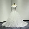 Off Shoulder Beaded Lace A Line 2018 New Designer Princess Wedding Gowns Real Photo High Quality Best Sales Bridal Dresses