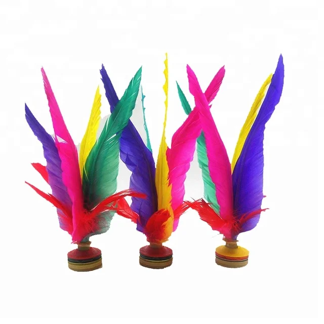 colorful beach shuttlecock