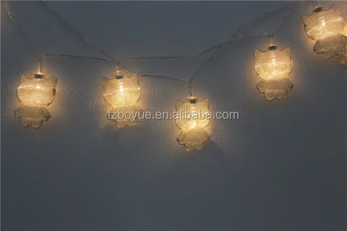 10 LED Mental Cat  string Light