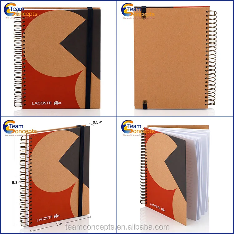 Custom Hardcover Spiral Bound Notebook Buy Custom Hardcover Spiral