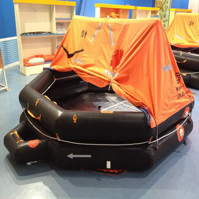 Durable Raft CSM 15 Person Life Raft With Label - Durable Neoprene Coated Fabric for ...