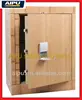 Wooden finish luxury home safe box HS690-WE / fire proof / electronic lock .
