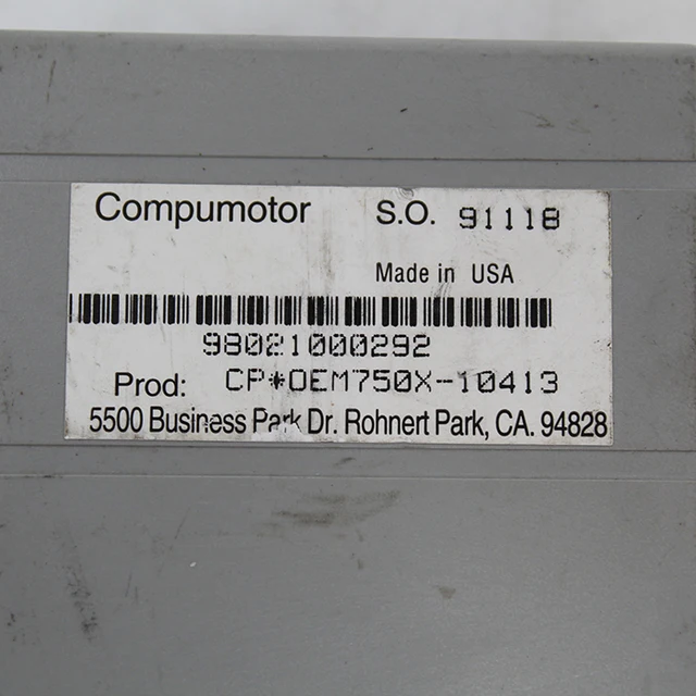 Parker Cp*oem750x-10413 Stepper Control - Buy Parker Stepper Control  Product on Alibaba.com
