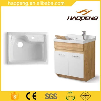 Modern White Bathroom Vanity Laundry Wash Tub With Cabinet Basin Modern White Bathroom Vanity Laundry Wash Tub With Cabinet Basin For Washing Clothes