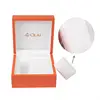 Orange Wooden Watch Gift Box Packaging Watch Strap