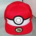 2016 new Cartoon Pokemon ball Cosplay baseball Cap Red Pikachu Novelty Anime Pocket Monster ladies dress