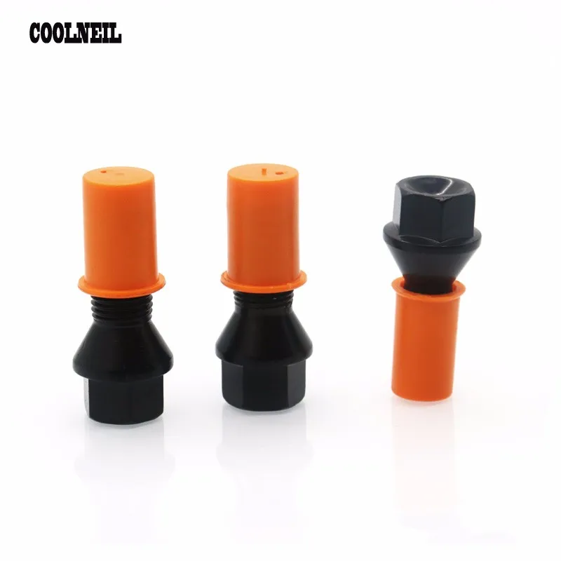 Silver Aramox Screw On Lug Nut Covers Caps 20pcs Car Hub Screw Cover 17mm Nut Car Wheel Auto Hub Screw Protection Anti-theft Cover Cap