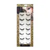Soft new design mink fur eye lashes false eyelashes real mink 3D strip lashes