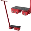 8 ton 12 ton machine moving skates, roller skates,load trolley