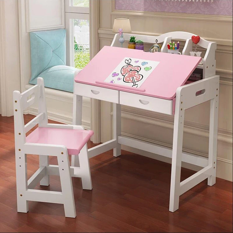 Ailichen Children Study Table Simple Modern Study Table Multi-function ...