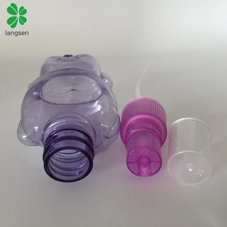 50ml cartoon animal bear shape mist spray bottle