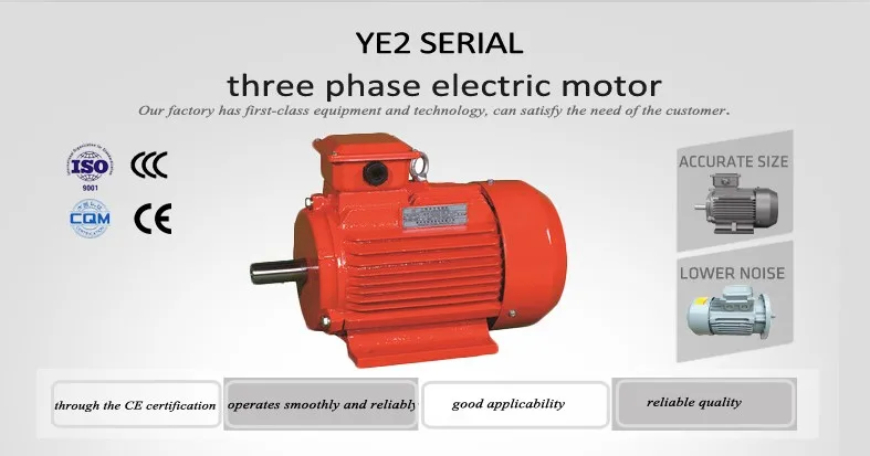 3kw three phase electric motor