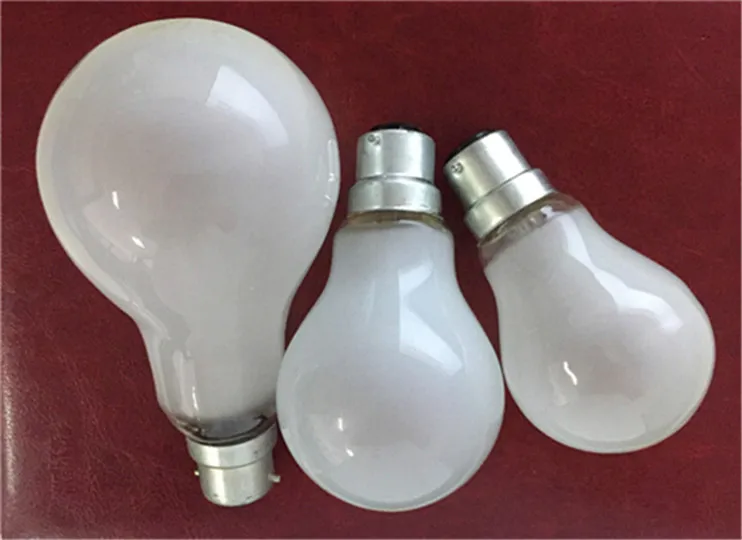 A55 B22 40w 60w 75w 100w 200w Frosted Incandescent Bulb Buy Incandescent Bulb,Incandescent
