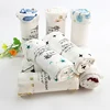 2 Layer Large Size 47x47 Inch 70% Bamboo 30% Cotton Baby Muslin Swaddle Blanket