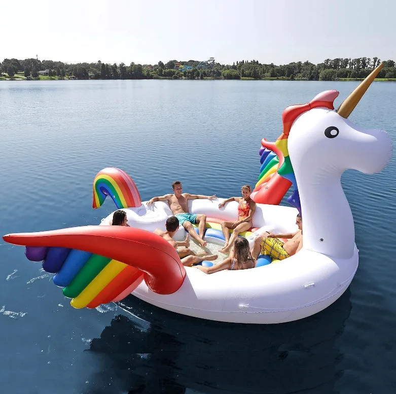 6 person inflatable unicorn