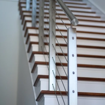 Precio Lowes Pared Moutend Extraíble De 304 Inox Cable Pasamanos Para