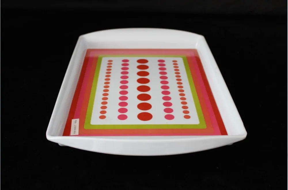 100% melamine tray