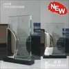 k9 crystal award trophy with engraved logo JA438