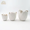 Handmade hemp style home decor pot