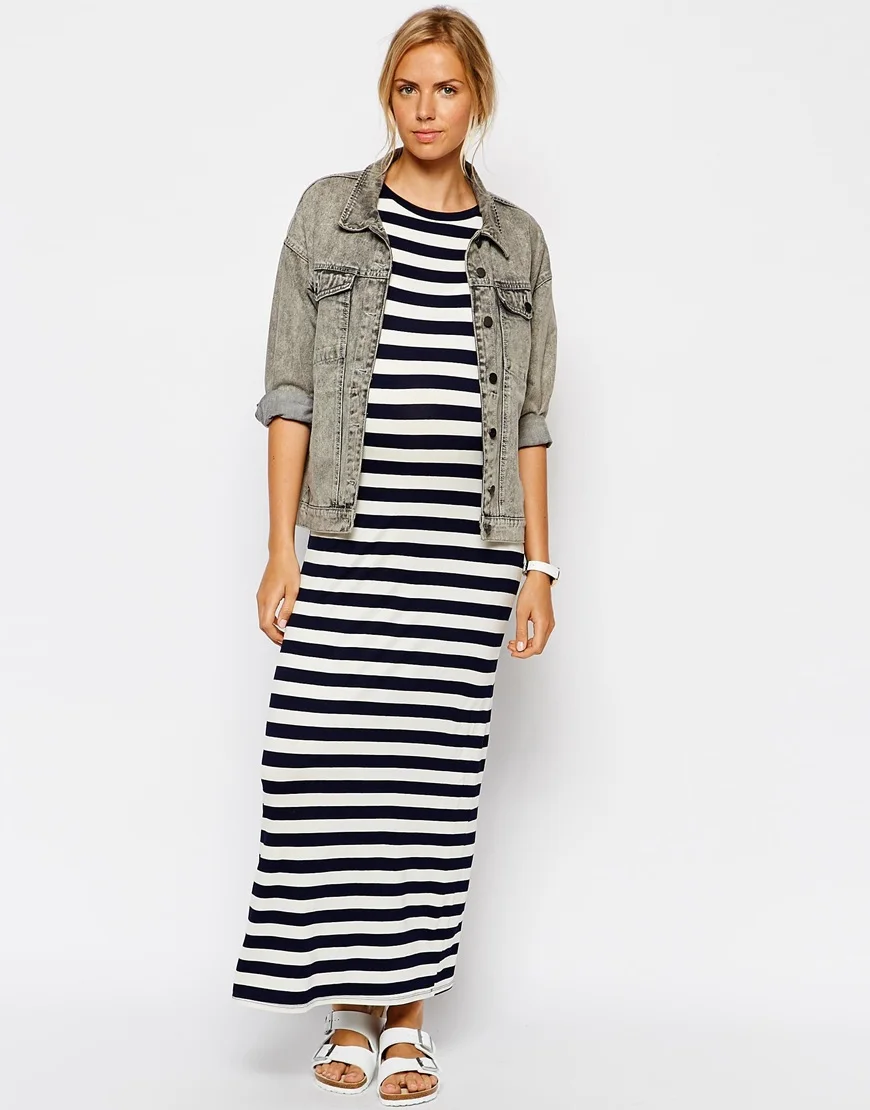 maternity t shirt maxi dress