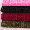 NEW ARRIVAL HIGH QUALITY POLYESTER AND SPANDEX POWER MESH FLOCKING FABRIC FOR GARMENT UNDERWEAR