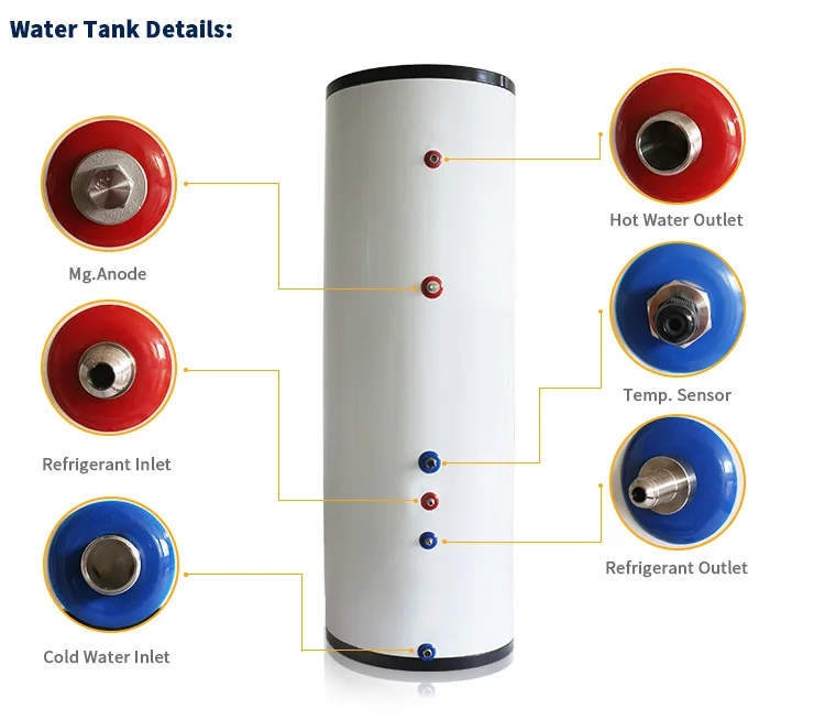 Diy Dual Energy Heat Pump Water Heater,Geothermal Domestic Heat Pump