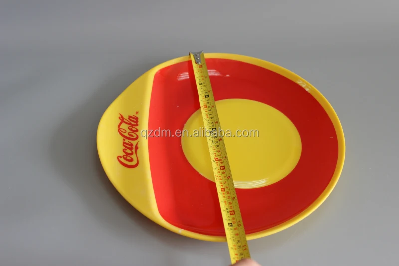 Sales Promotion Plastic Dinner Plate ,Article agency plate