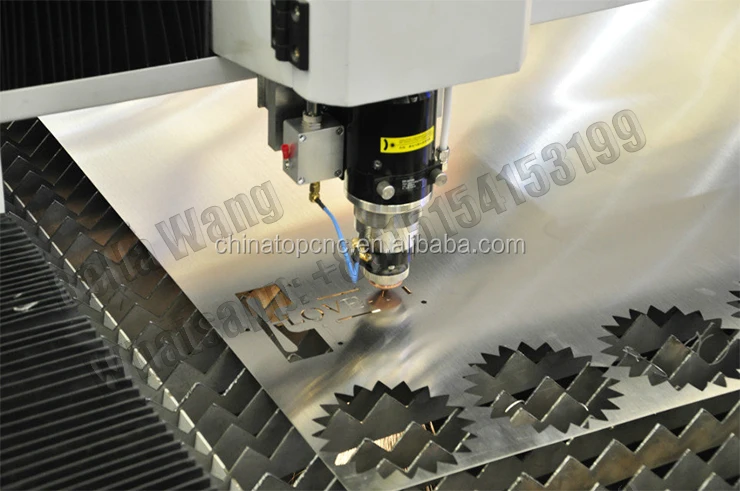 high speed cnc fiber laser cutting machine sheet metal 2200w 1000w DA3015