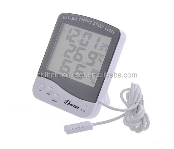 Max-min Thermo Hygro-clock Max Min Hygro Thermometer - Buy Max-min ...