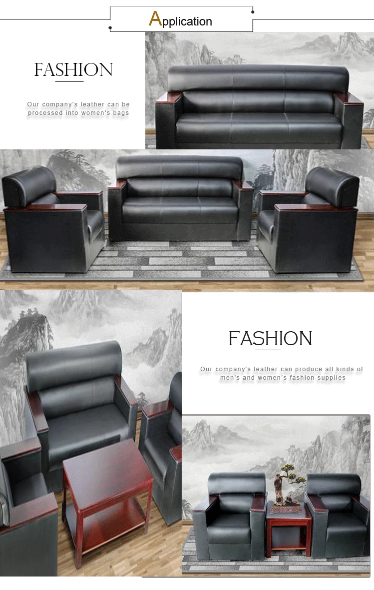 Artifical Synthetic Pu Leather For Sofa Graine Leather Material Pu High Visible Durable 1.0MM