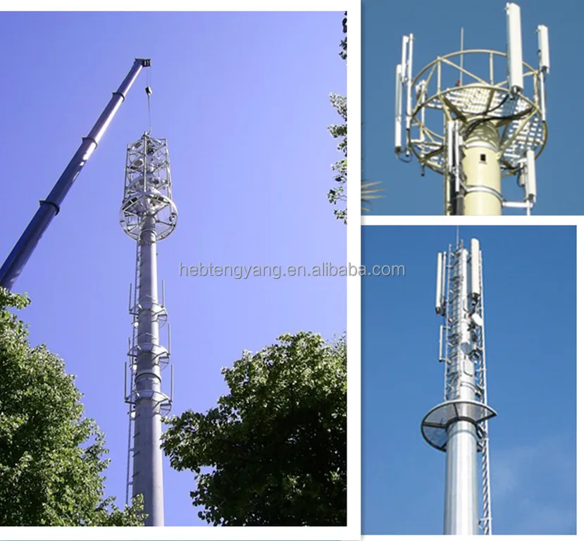 Mástil de la torre de telecomunicaciones móvil/antena de mástil