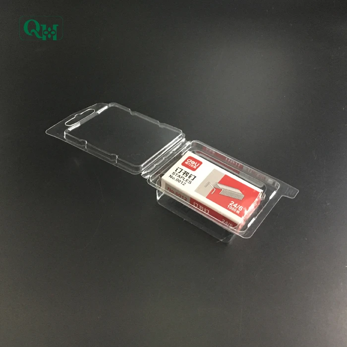 plastic clear clamshell copper blister packaging for hand cream