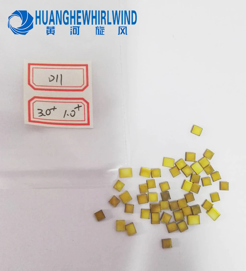 2.0mm-6.5mm Big size HTHP synthetic diamond for natural industrial diamond price