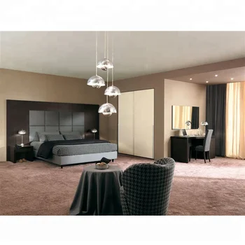 Black Oak Veneer Type Hpl Hotel Bedroom Furniture With Full Panel Headboard Buy Modern Hotel Bedroom Furniture Laminate Bedroom Furniture Headboard